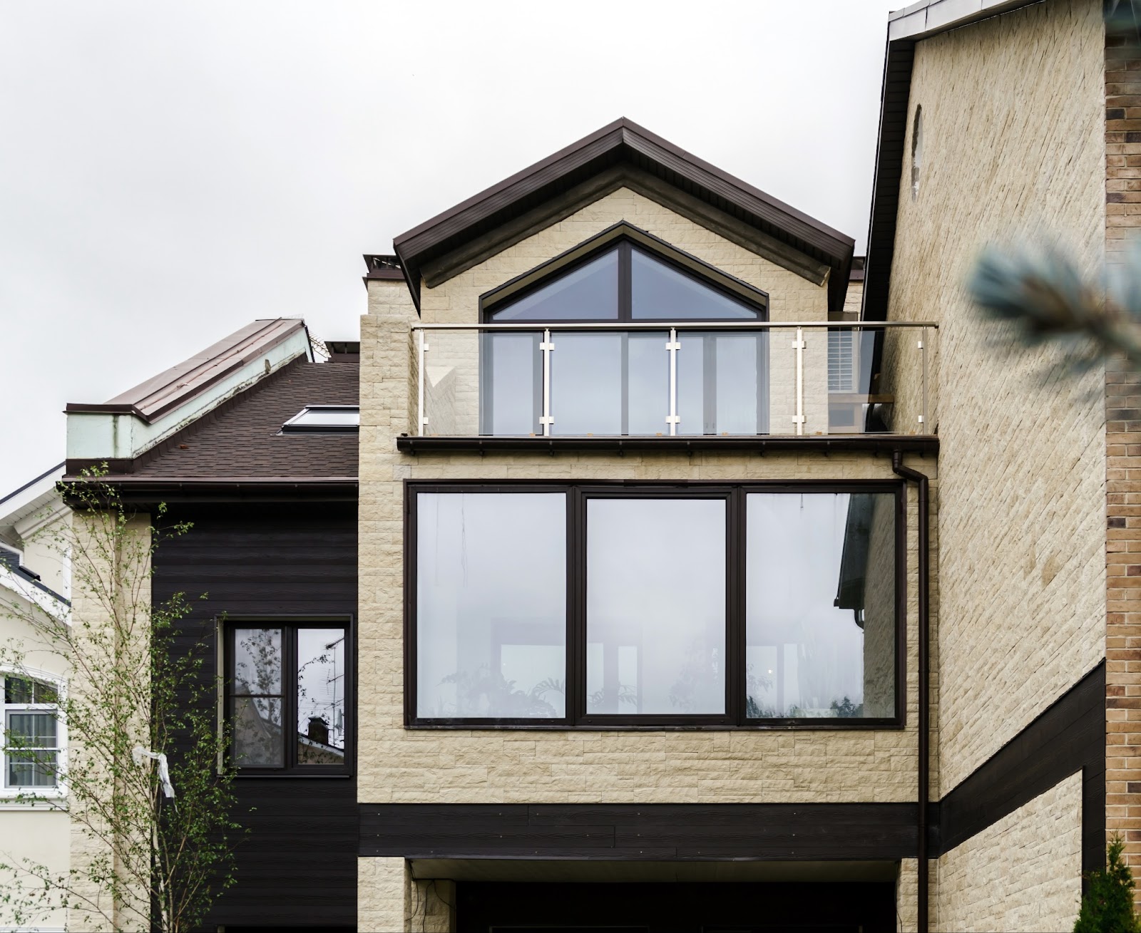 New fiberglass windows installed on a topeka, ks, residential building